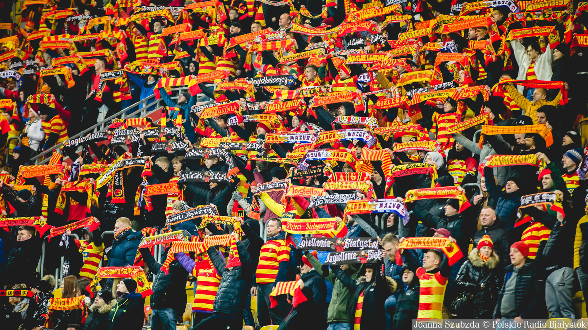 Jagiellonia Białystok - Piast Gliwice, 24.11.2023, fot. Joanna Szubzda