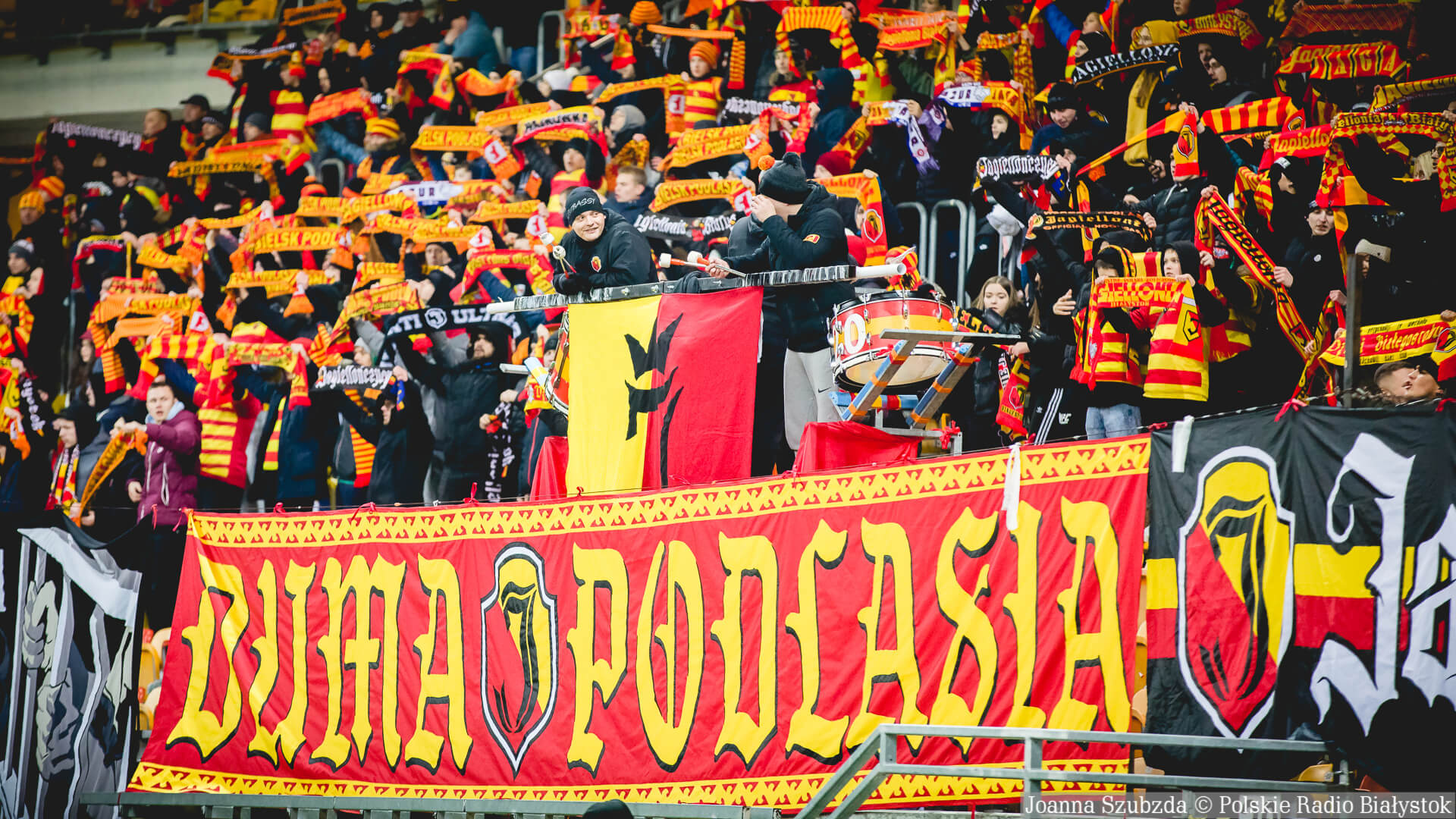 Jagiellonia Białystok - Piast Gliwice, 24.11.2023, fot. Joanna Szubzda