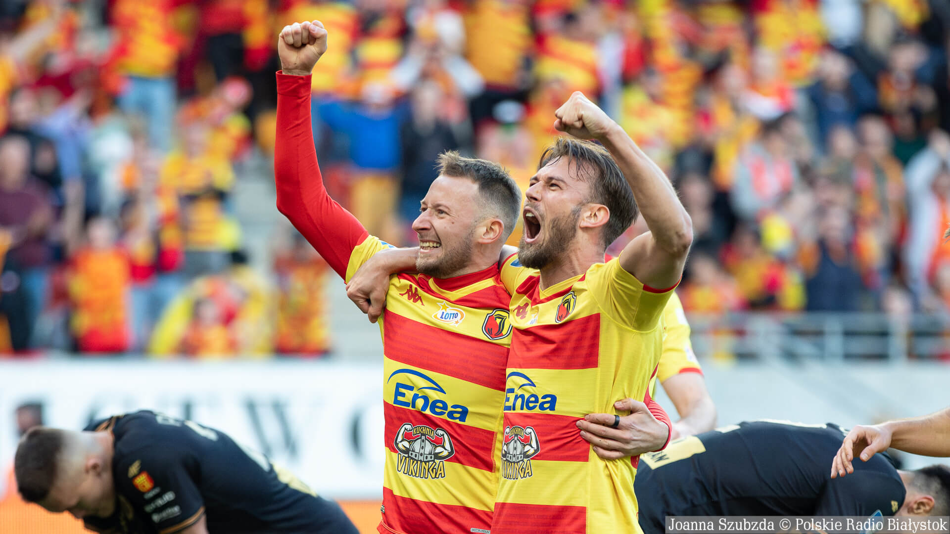 Jagiellonia Białystok - Korona Kielce, 11.05.2024, fot. Joanna Szubzda