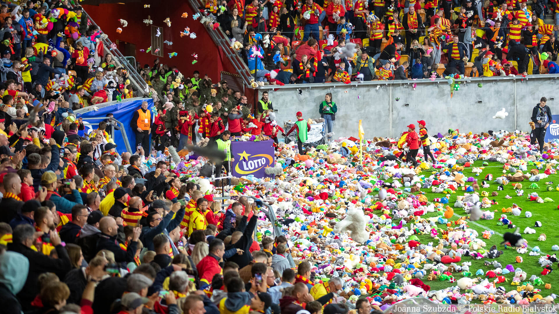 Jagiellonia Białystok - Legia Warszawa, 1.10.2023, fot. Joanna Szubzda