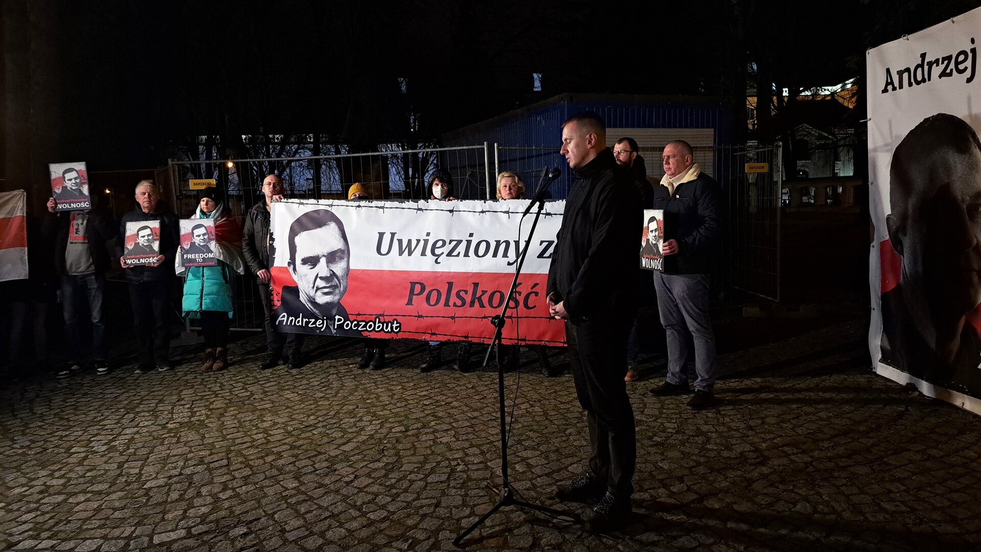 Podczas manifestacji w Białymstoku po raz kolejny przypomniano o więźniach politycznych na Białorusi