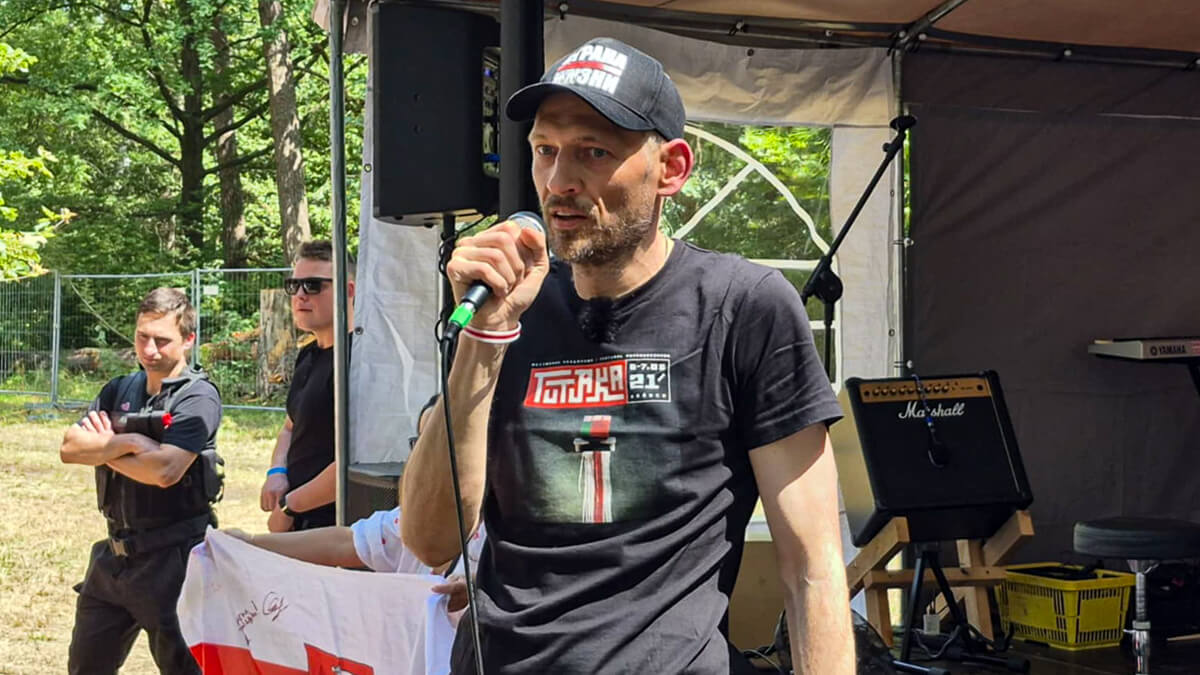 "Znacie mój plan: złamać reżim Łukaszenki" - mówił Siarhiej Cichanouski na Festiwalu Tutaka