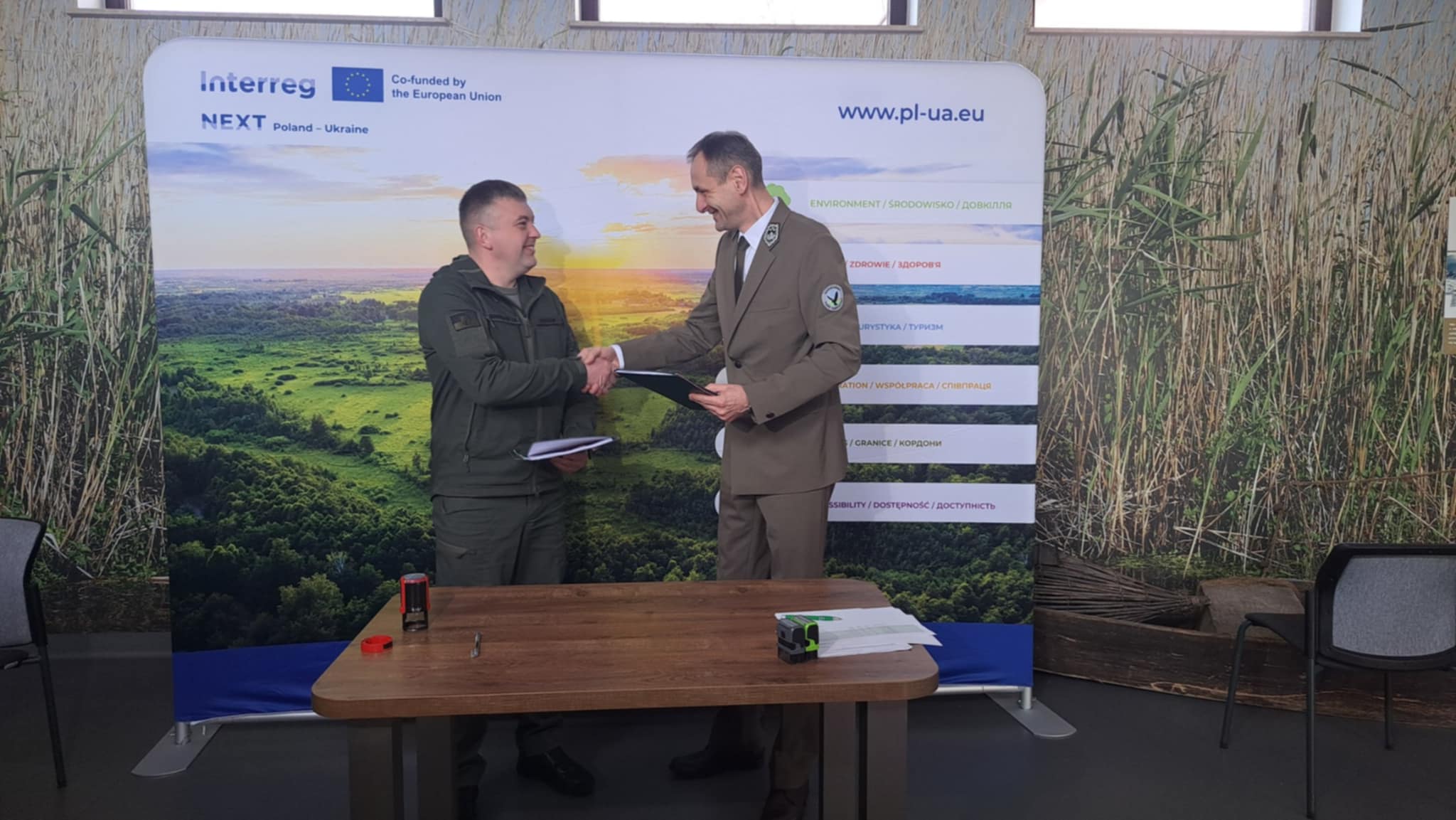 Wspólny projekt polskiego i ukraińskiego parku 03.03.2025