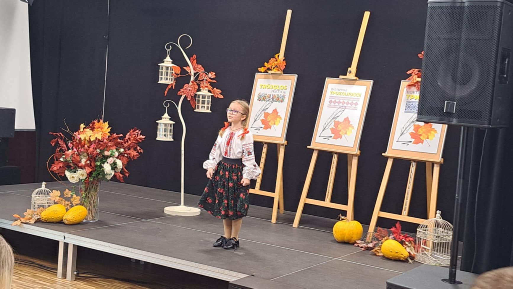 Ukraińscy uczestnicy konkursu "Trójgłos Poetycki" 27.10.2024
