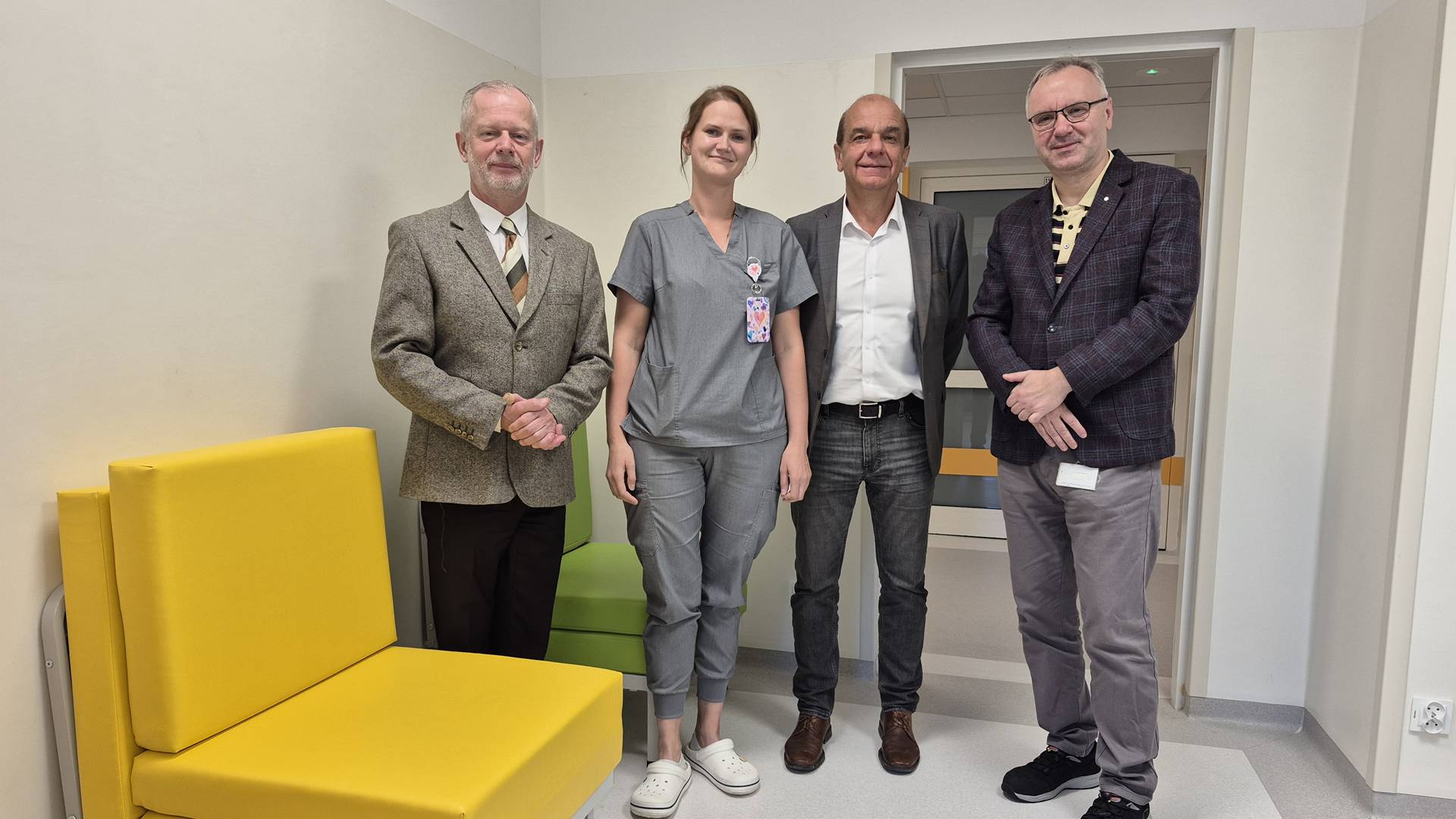 Nowa sala wypoczynkowa w UDSK w Białymstoku. Klub Rotary Białystok wstawił łóżka