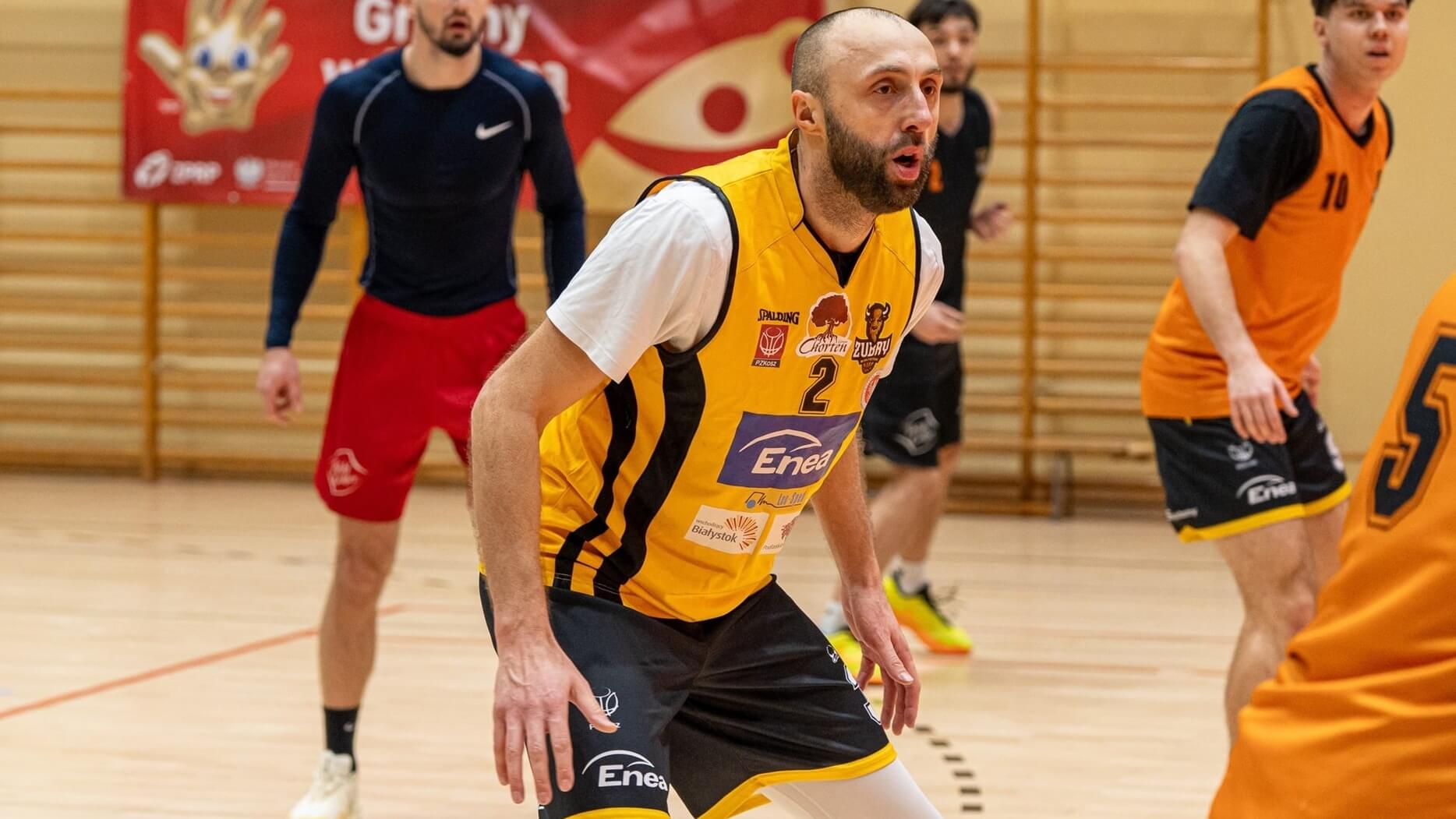 Witalij Kowalenko, źródło: Żubry Białystok (Facebook)