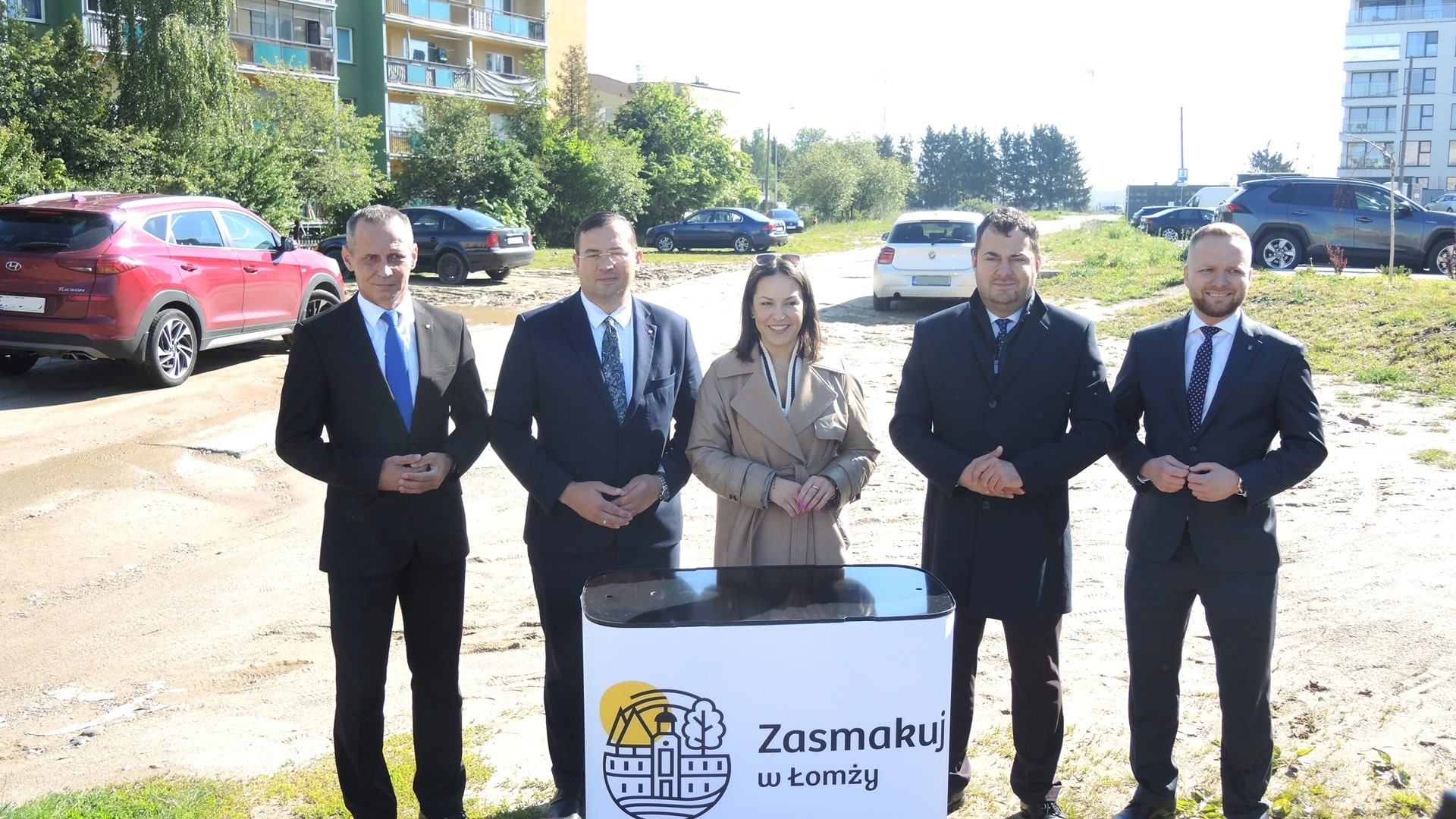 Briefing na temat przebudowy ulic w Łomży, 19.05.2025, fot. Adam Dąbrowski