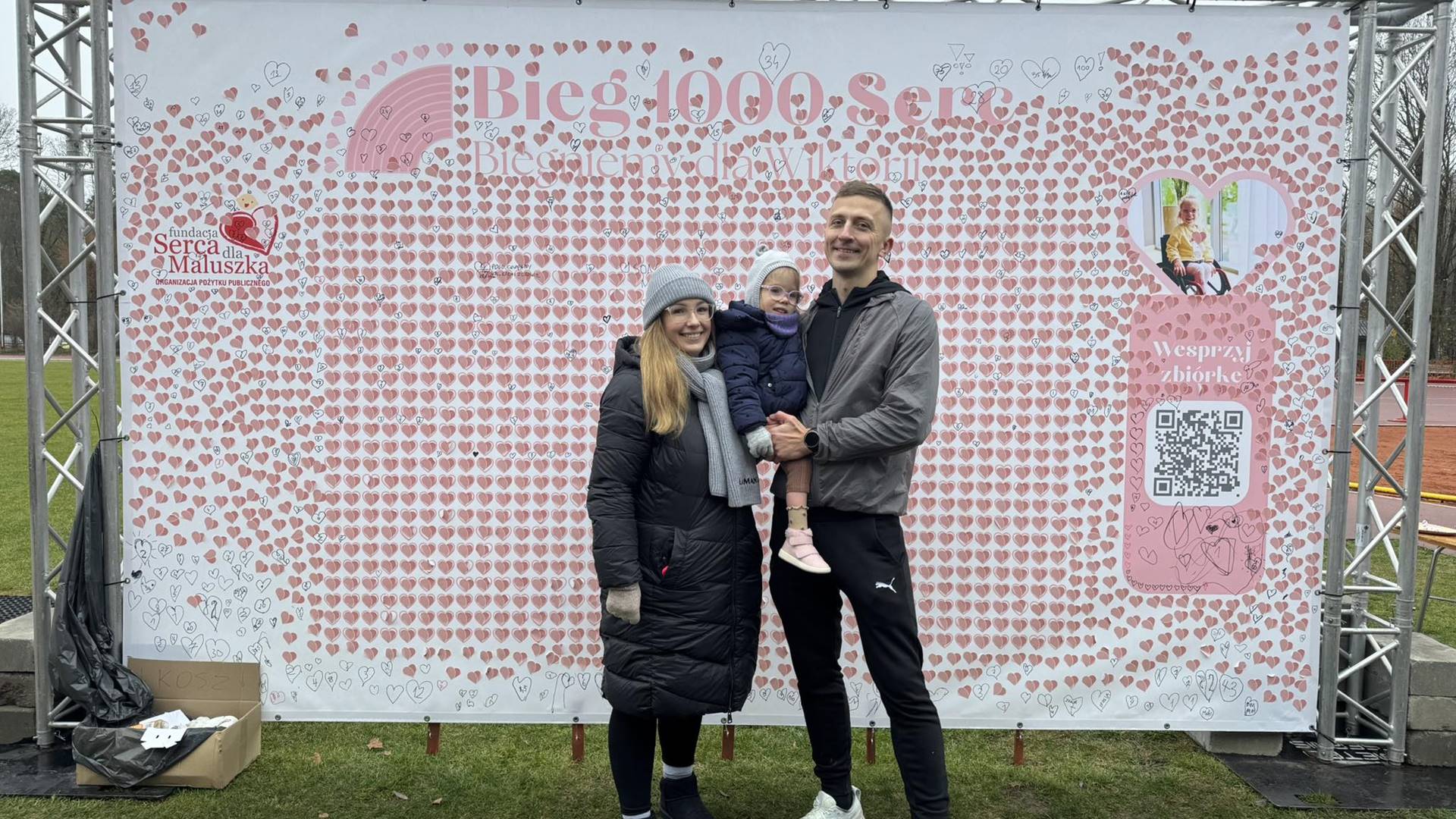Jedno okrążenie, tysiąc serc, jeden cel - pomoc dla małej Wiktorii