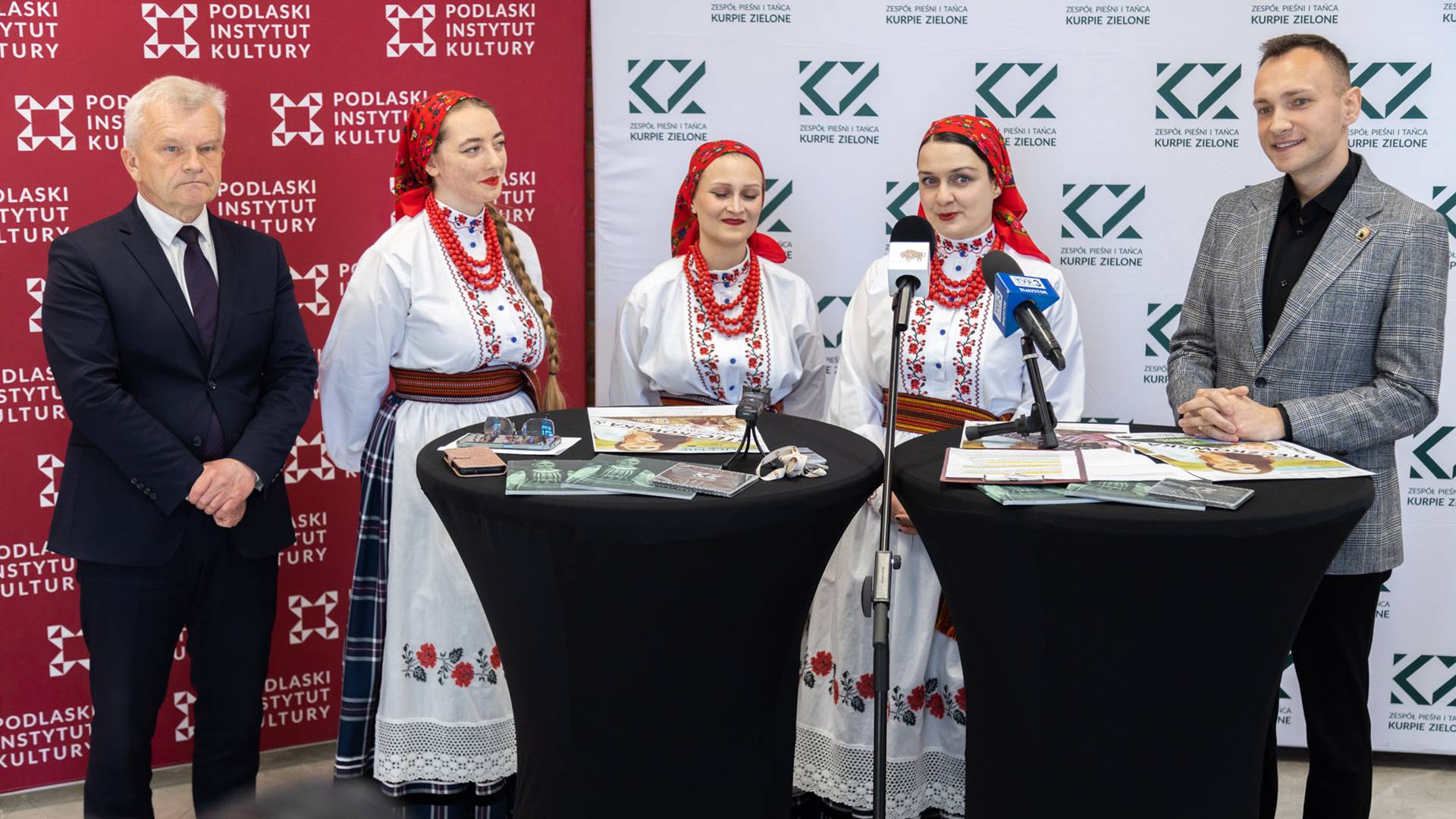 Konferencja dot. koncertu Justyny Steczkowskiej i Kurpi Zielonych, 28.04.2025, fot. Mateusz Duchnowski/UMWP