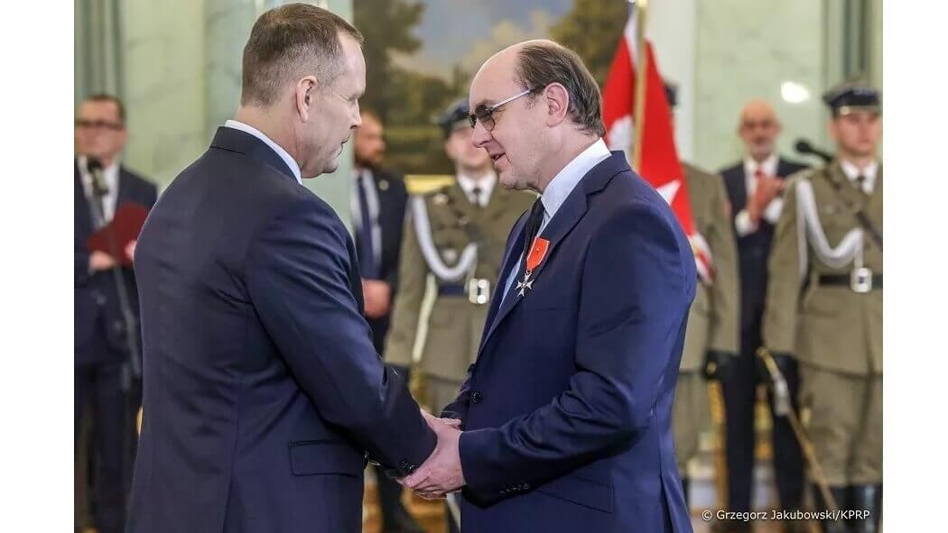 Adam Woronowicz odznaczony przez prezydenta RP, 11.11.2025, fot. Grzegorz Jakubowski/KPRP