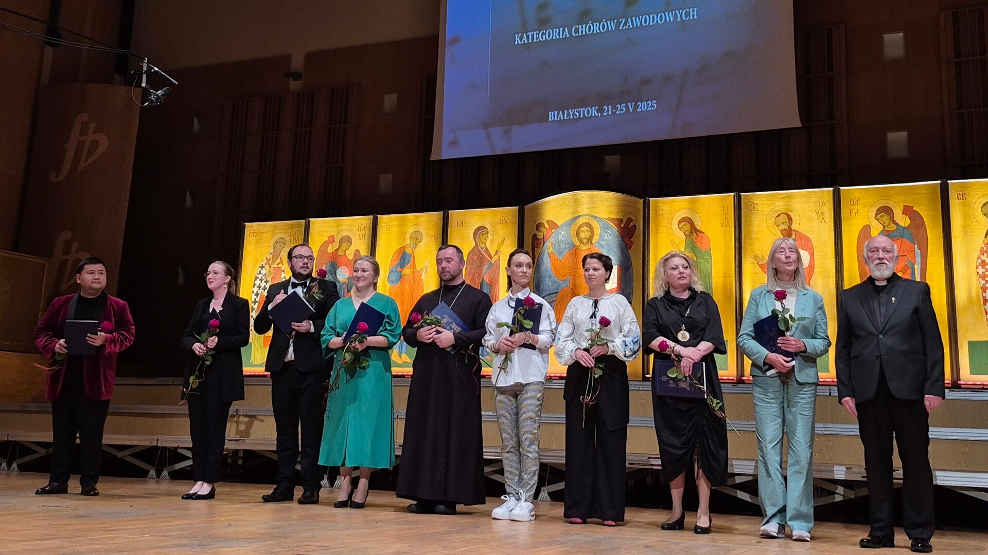 44. Międzynarodowy Festiwal Muzyki Cerkiewnej Hajnówka 2025 w Białymstoku, 21.05.2025, fot. Piotr Pietruczuk