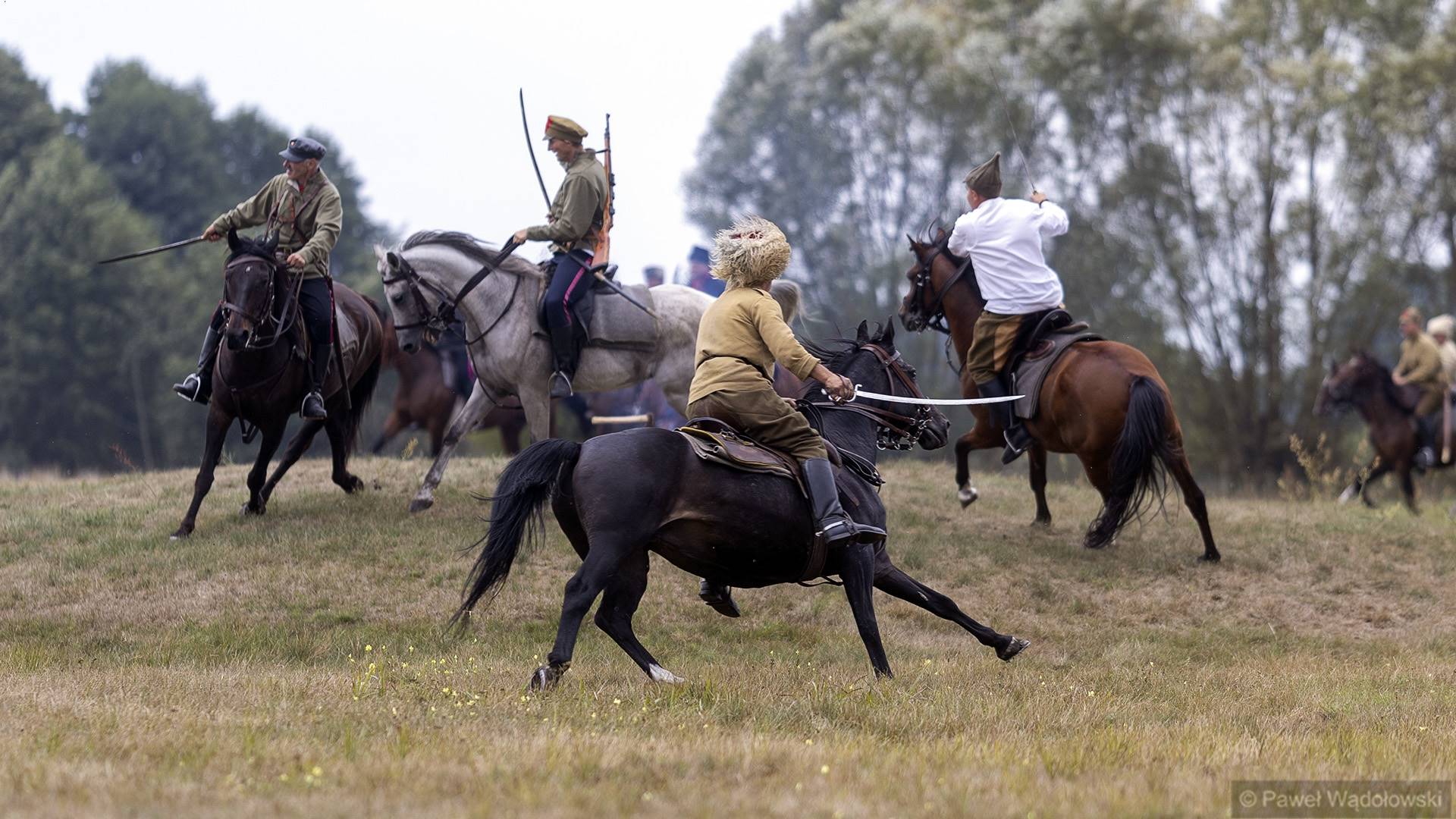 Rekonstruktorzy przedstawiają w Choroszczy sceny z powstania styczniowego