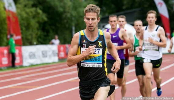 Marcin Lewandowski, Mistrzostwa Polski w Lekkoatletyce w Białymstoku 2017, fot. Joanna Szubzda