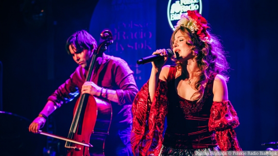 Sasi i Miko Blascello - koncert live w Studiu Rembrandt Polskiego Radia Białystok, 19.10.2025, fot. Joanna Szubzda