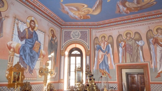Freski w cerkwi św. Jana Teologa w Supraślu, fot. Anna Petrovska