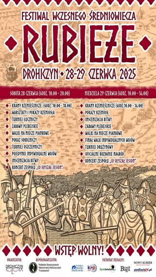 Festiwal wczesnego średniowiecza "Rubieże", fot. mat. org.