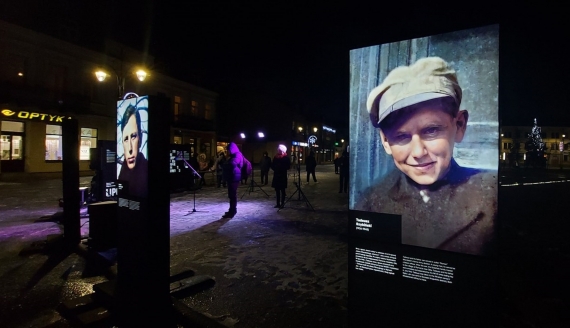 Otwarcie wystawy „Lipcowi. Twarze ofiar Obławy Augustowskiej” w Suwałkach, fot. Iza Kosakowska
