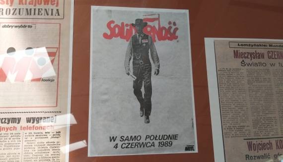 Konferencja naukowa i wystawa w Książnicy Podlaskiej dot. 4 czerwca 1989 roku, fot. Renata Reda