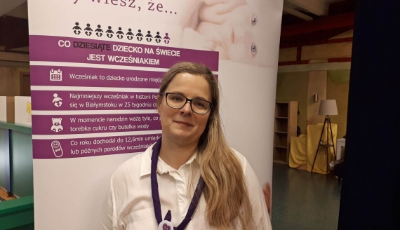 Prezes Fundacji "Mali Wojownicy" Sylwia Wesołowska, fot. Renata Reda