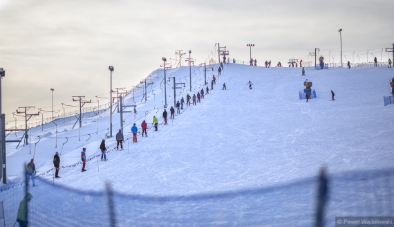 Stok narciarski w Rybnie, fot. Paweł Wądołowski