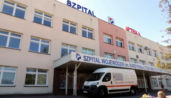 Szpital Wojewódzki w Łomży, fot. Adam Dąbrowski