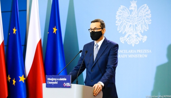 Premier Mateusz Morawiecki, źródło: Krystian Maj/KPRM