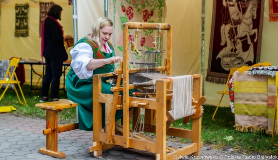 II Festiwal Tkactwa "Podlaskie Sploty" w Białymstoku, fot. Sylwia Krassowska
