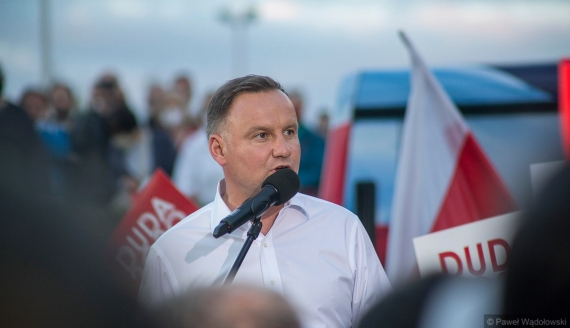 Wizyta Andrzeja Dudy w Łomży, fot. Paweł Wądołowski