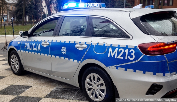 Nowe radiowozy podlaskiej policji, fot. Joanna Szubzda