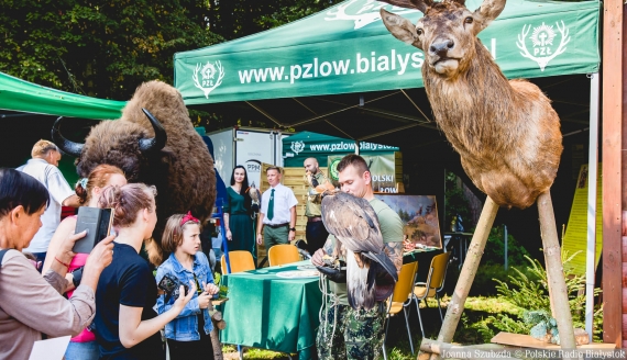 XIV Spotkania Hubertowskie w Czarnej Białostockiej, fot. Joanna Szubzda