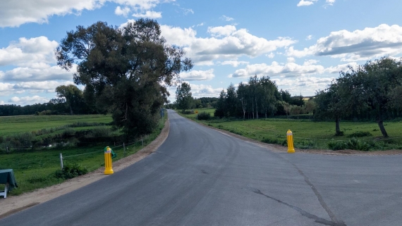 Otwarcie drogi w Pomianach, 24.09.2025, fot. Marta Sołtys
