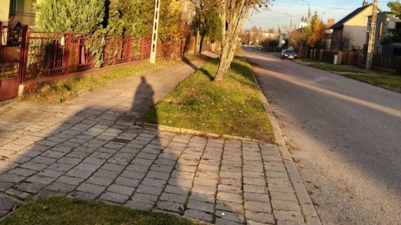 Chodniki na ulicy Lotniczej zostaną przebudowane, fot. ZDiZ w Suwałkach