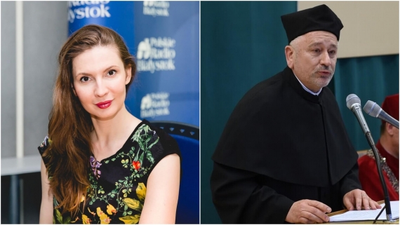 Prof. Anna Moniuszko i prof. Marek Konopczyński, źródło: PRB/Kazimierz Adamczewski-Uniwersytet Zielonogórski