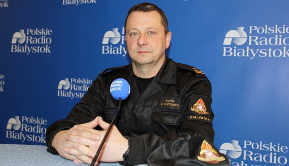 mł. bryg. Piotr Chojnowski, fot. Marcin Gliński