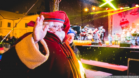 Mikołaj z Rovaniemi w Białymstoku, 2023, fot. Joanna Szubzda