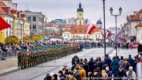 Obchody Narodowego Święta Niepodległości w Białymstoku, fot. Sylwia Krassowska