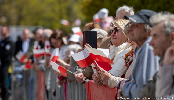 Obchody 231. rocznicy uchwalenia Konstytucji 3 Maja w Białymstoku, fot. Monika Kalicka