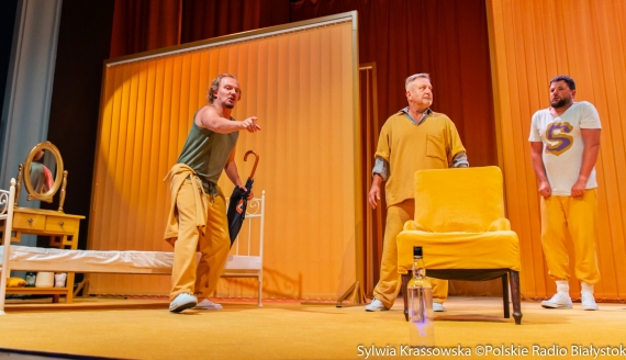 "Chłopcy" w Teatrze Dramatycznym - próba medialna, fot. Sylwia Krassowska