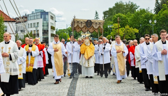 Uroczystość Bożego Ciała w Białymstoku, fot. Sylwia Krassowska