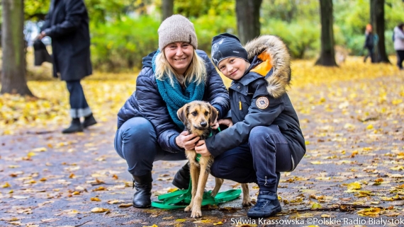Parada adopciaków na białostockich Plantach, fot. Sylwia Krassowska