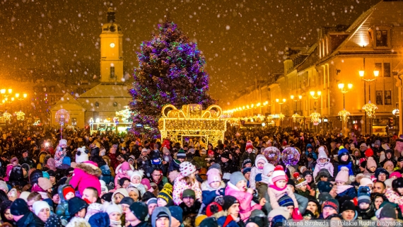 Mikołaj z Rovaniemi w Białymstoku, 2023, fot. Joanna Szubzda