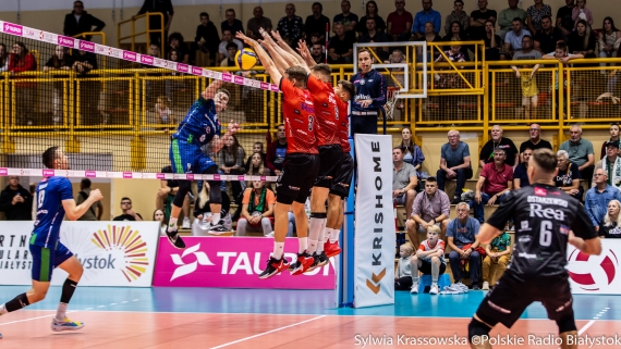 REA BAS Białystok - Bogdanka Arka Chełm 0:3, fot. Sylwia Krassowska