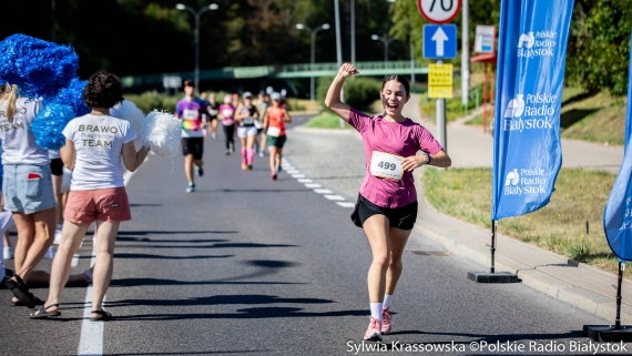 Szybka Dycha na 14. edycji imprezy Białystok Biega, 8.09.2024, fot. Sylwia Krassowska
