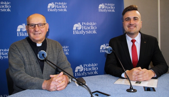 ks. Jan Pochodowicz i Sebastian Ptaszyński, fot. Marcin Gliński