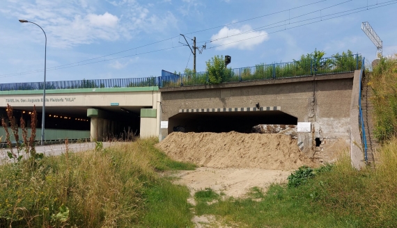 Tunel kolejowy od strony ul. Kopernika w Białymstoku, fot. Wojciech Szubzda