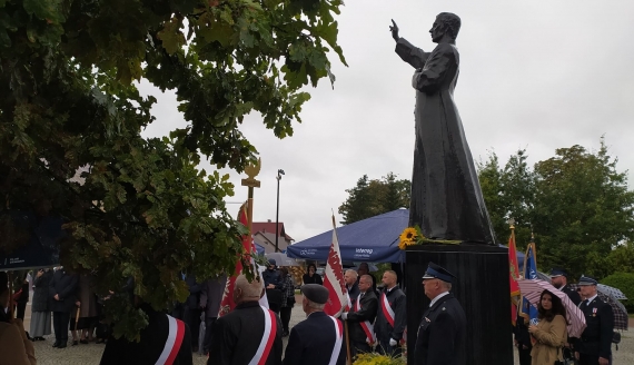 Obchody 75. rocznicy urodzin bł. ks. Jerzego Popiełuszki, Suchowola, 11.09.2022, fot. Marcin Mazewski