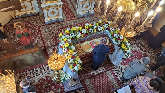 Uroczystości w Wielki Piątek w Cerkwi prawosławnej, fot. Anna Petrovska