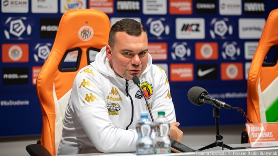 Zagłębie Lubin - Jagiellonia Białystok, 30.11.2025, fot. Joanna Szubzda