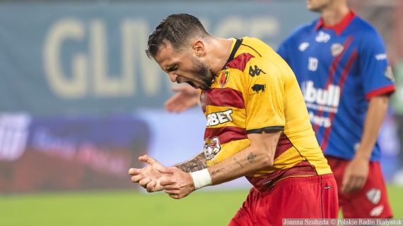 Piast Gliwice - Jagiellonia Białystok, 13.09.205, fot. Joanna Szubzda