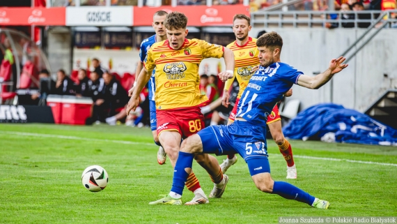 Jagiellonia Białystok - Górnik Zabrze, 4.05.2025, fot. Joanna Szubzda